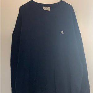 Navy sweatshirt